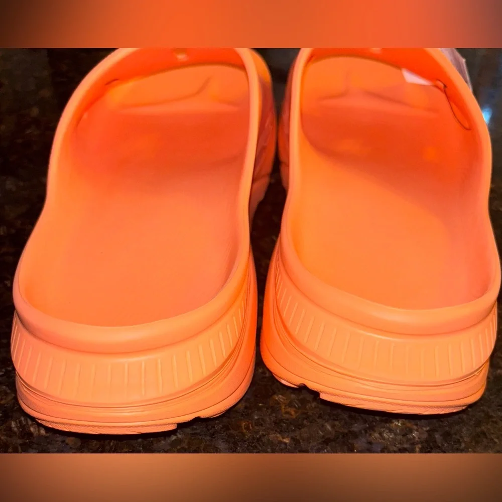 NWT Hoka Ora Recovery Slide 3 Men’s Size 13 Papaya Lightweight Athleisure Comfy